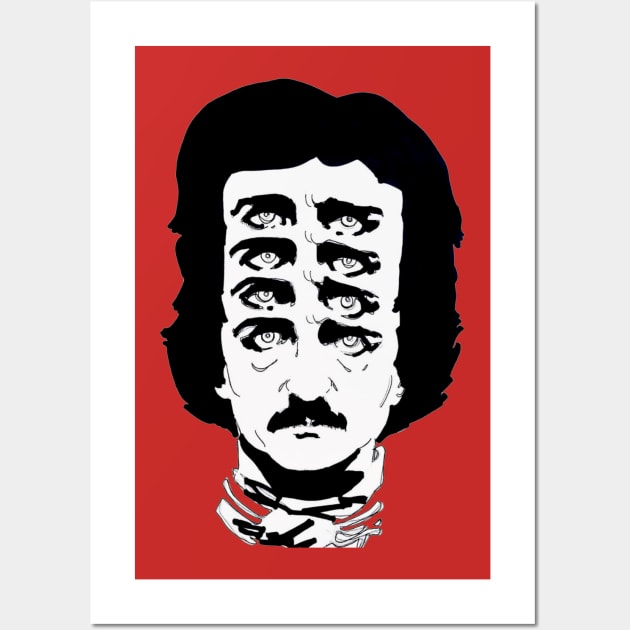 Edgar Alien Poe Revisited Wall Art by theprometeus